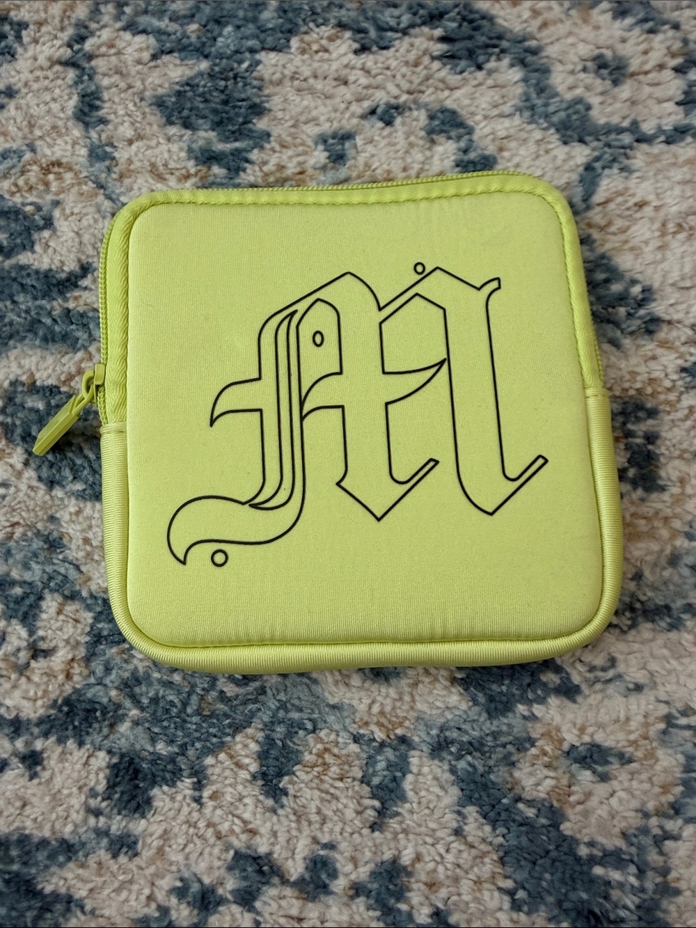 Made by Mitchell Square Eyeshadow Sleeve  Case - Neon Lime